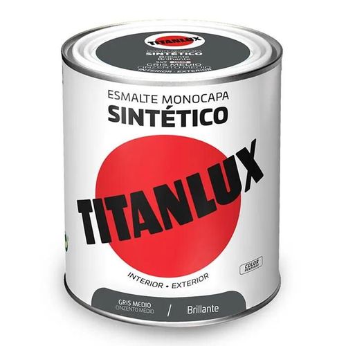-Titanlux Gris Medio 750ml.