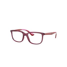 Ray-Ban Rb1605 Optics Kids  Monture Rouge Sur Rose Verres Transparents Polarisé 49-16 