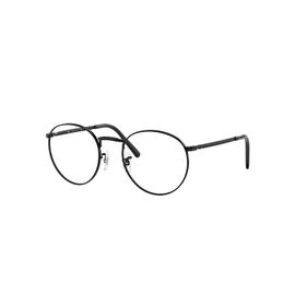 Ray-Ban New Round Optics  Monture Noir Verres Transparents Polarisé 47-21 