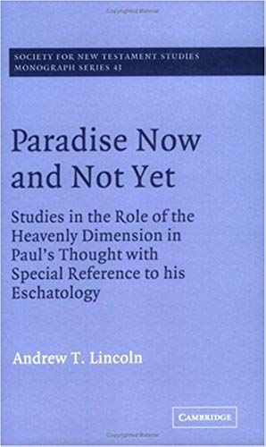 Paradise Now And Not Yet