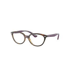 Ray-Ban Rb1612 Optics Kids  Monture Pourpre Sur Caoutchouc Gris Verres Transparents Polarisé 48-15 