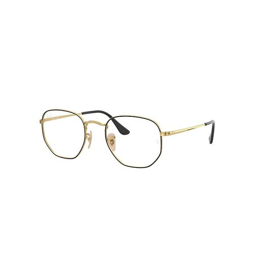 Ray-Ban Hexagonal Optics  Monture Or Verres Transparents 48-21 
