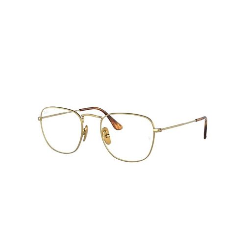 Ray-Ban Frank Titanium Optics  Monture Or Verres Transparents 51-20 