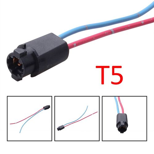 T10 Support De Lampe De Voiture Adaptateurs Base/Câble De Prise Led Douille D'ampoule Connecteur Pour Prise T10,W5w,147,152,158 Accessoires De Voiture