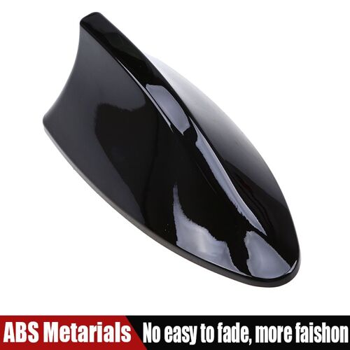 Aileron De Requin D'antenne Noire Brillante, Signal Radio De Toit De Voiture, Radio Fm Et Am, Remplacement D'antenne, Adapté Pour Bmw, Honda, Toyota, Hyundai, Kia