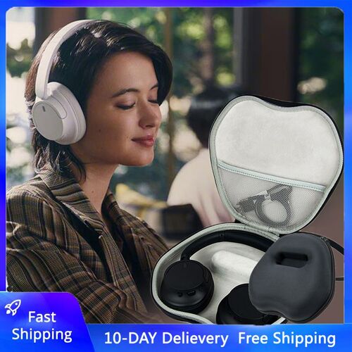 Sauna téléphone sac de rangement anti-rayures réduction du bruit écouteur sac à main antichoc anti-poussière accessoires pour SONY WH-CH720N/WH-CH520