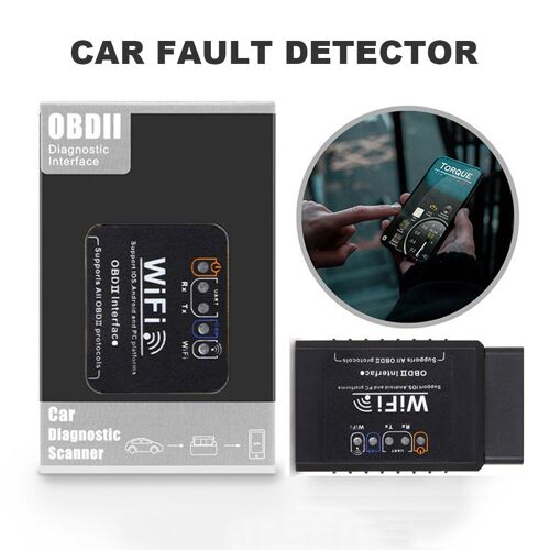 Détecteur De Défaut De Voiture, Lecteur De Code De Voiture, Testeur De Diagnostic De Défaut Sans Pic18f25k80, Obd2 Automatique, Wi-Fi Elm327 V1.5, 9-16v