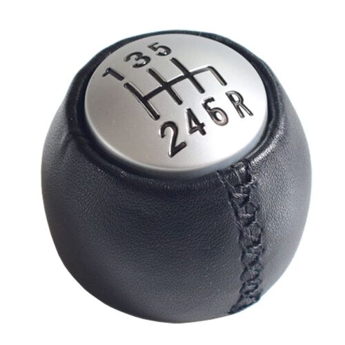 Pommeau De Levier De Vitesse En Cuir Pu, Manche Rond 55347088 Pour Alfa Romeo Gt 147 166 3.2 V6, Manuel De Voiture, 6 Vitesses