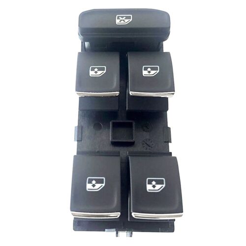 Bouton Principal De Fenêtre De Voiture, En Plastique Et En Métal, Pour Golf Gti 7