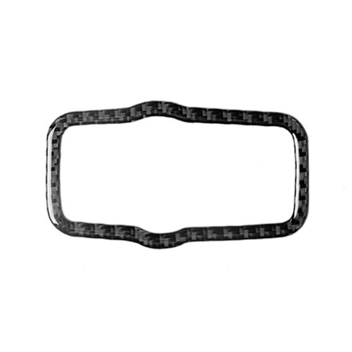 Couvercle De Cadre De Bouton De Commutateur De Phare En Fiber De Carbone, Décoration De Remplacement Pour Alfa Romeo Giulia 2017 ¿ 2019