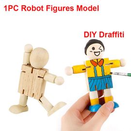 Figurines De Mannequin En Bois, Modèle De Peinture, Bricolage, Dessin Robot, Membres Mobiles, Jouets, Jouet Articulé D'Action