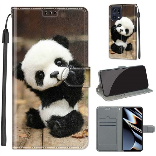 Saturcase Coque Pour Oppo Find X5 Pro, Beau Pu Cuir Magnétique Flip Portefeuille Support Porte-Carte Dragonne Protecteur Housse Étui Pour Oppo Find X5 Pro (Dy-16)