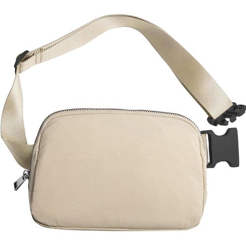 Sjzg-Sac Banane, Unisexe Mode Sac De Hanche Légers Sac De Ceinture Avec Sangle Réglable Pour Course Voyage Vélo (Marron)