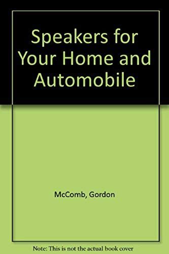 Speakers For Your Home And Automobile