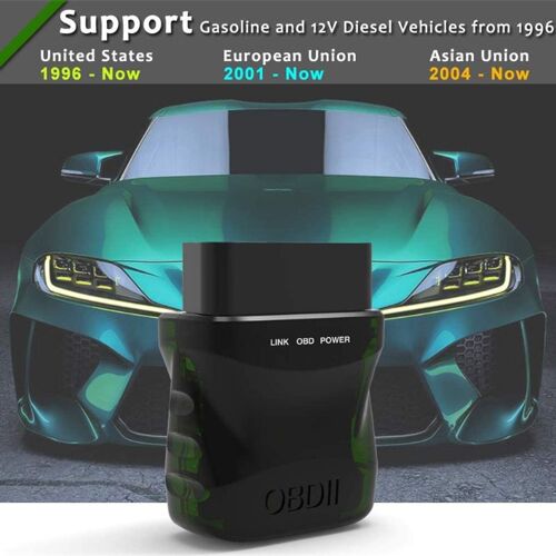 Elm327 ¿ Outil De Diagnostic Automatique De Voiture, Bluetooth 4.0, Prise Obd2, Scanner Pour Véhicule, Bon Rapport Qualité-Prix