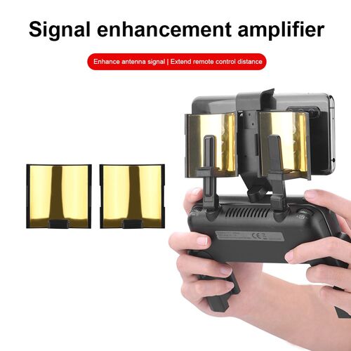 Amplificateur De Signal D'antenne, 2 Pièces, Wifi Renforcé, Extension De La Portée Du Signal, Booster De Télécommande, Accessoire De Drone Pour Fimi X8 Se-Générique