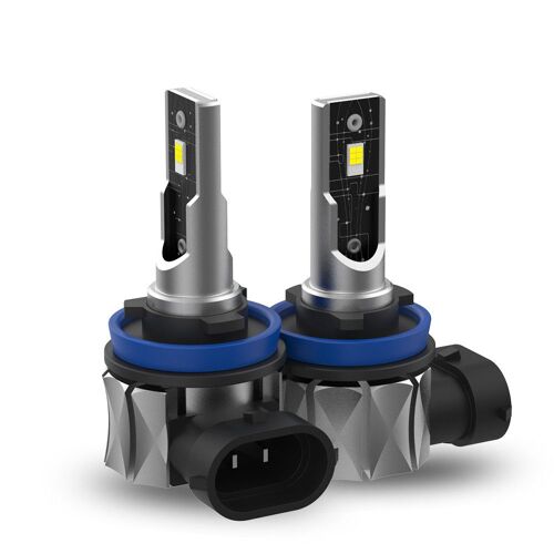 Lampes De Sauna À Lumière Blanche Led Pour Voiture, Lampe Frontale Automatique, H11, H8, 9005, Hb3, 9006, Hb4, H7, 6000k, 20000lm, 100w, 2 Pièces