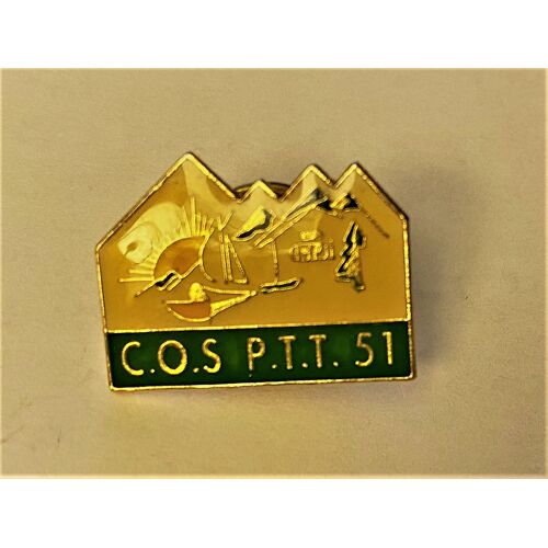 Pins La Poste Ptt. Cos Ptt 51 Marne