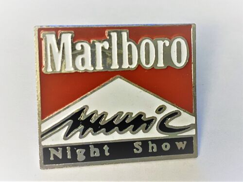 Pins Cigarettes Marlboro Music Night Show