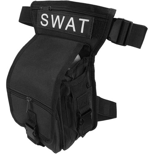 Sjzg-Sac De Cuisse Utilitaire, Sac De Jambe Sac De Poche De Cuisse Pour Hommes Sac De Taille Tactique Sac De Moto Étanche Pour Une Utilisation En Extérieur