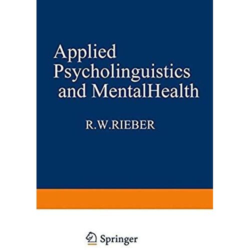 Applied Psycholinguistics And Mental Health