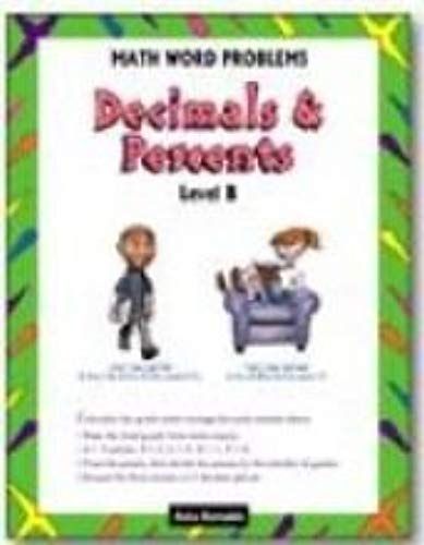 Math Word Problems: Decimals & Percentages (Level B)