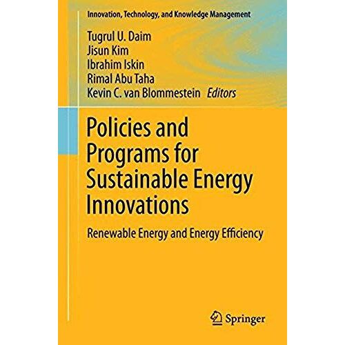Policies And Programs For Sustainable Energy Innovations