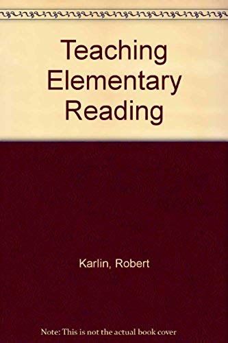 Teaching Elementary Reading
