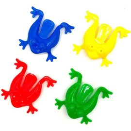 Figurines De Jouets En Plastique, Mini Grenouille Sauteuse, 12 Pièces