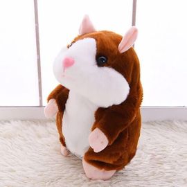 Jouet En Peluche Hamster Parlant : Jouet Pour Animaux De Compagnie Mimétiste Qui Répète Vos Mots