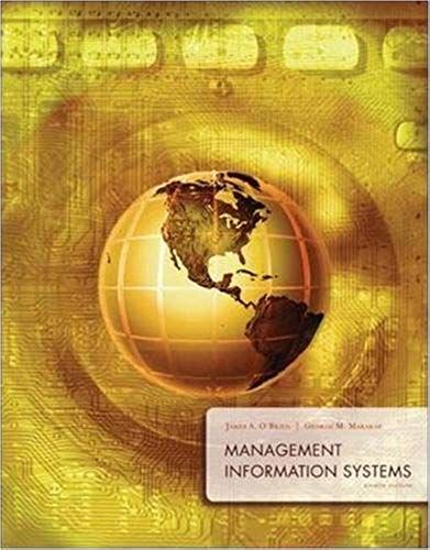 Management Information Systems: 8th (Eigth) Edition