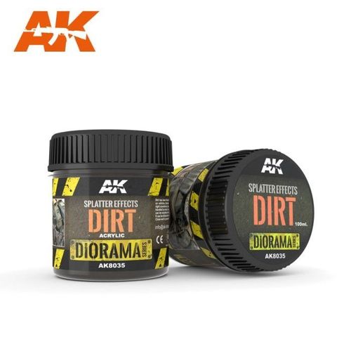 Peinture Ak Interactive Ak8035 Splatter Effect Dirt-Ak Interactive