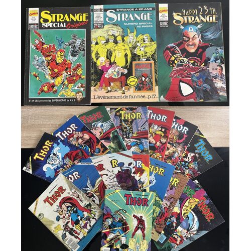 Vends Lot De Bd Strange Et Thor