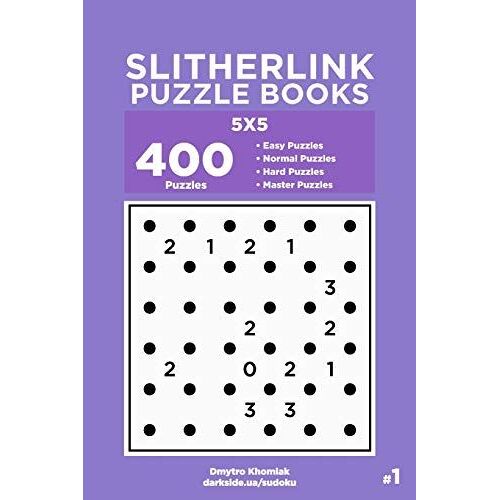 Slitherlink Puzzle Books - 400 Easy To Master Puzzles 5x5 (Volume 1)