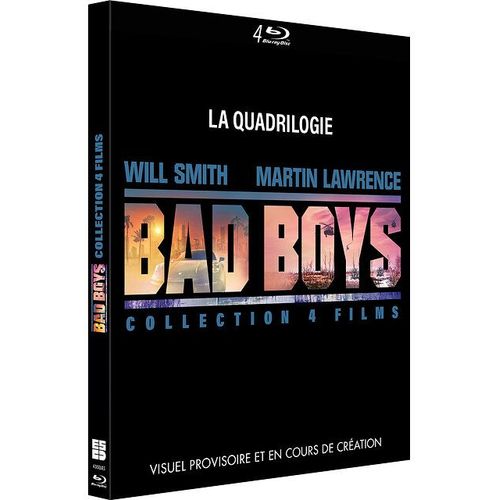 Bad Boys - Collection 4 Films : Bad Boys + Bad Boys Ii + Bad Boys For Life + Bad Boys : Ride Or Die - Blu-Ray