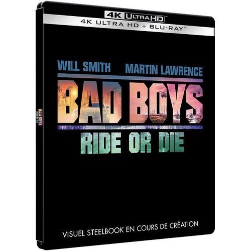 Bad Boys : Ride Or Die - 4k Ultra Hd + Blu-Ray - Édition Steelbook Limitée