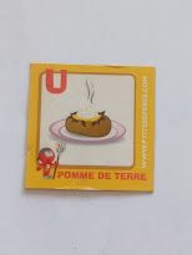 Magnet Ptitsreperes - Lette U - Pomme De Terre