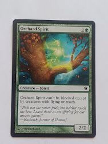 Orchard Spirit Esprit Du Verger Magic Mtg - Innistrad Vo 198 - C