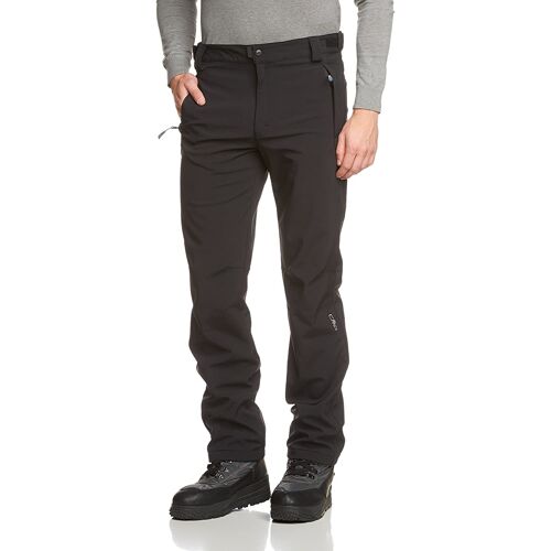 Cmp - Long Pant - Pantalon Softshell Taille Cf27, Noir