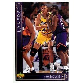 417 Sam Bowie - Los Angeles Lakers - Carte Upper Deck Nba 1993