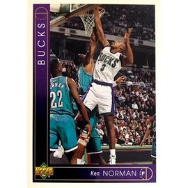 367 Ken Norman - Milwaukee Bucks - Carte Upper Deck Nba 1993