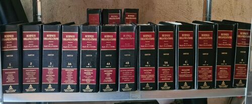 16 Volumes "Business Organizations With Tax Planning"