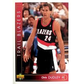 395 Chris Dudley - Portland Trail Blazers - Carte Upper Deck Nba 1993