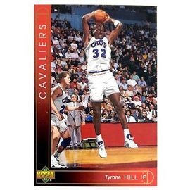 401 Tyrone Hill - Cleveland Cavaliers - Carte Upper Deck Nba 1993