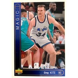 331 Greg Kite - Orlando Magic - Carte Upper Deck Nba 1993