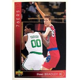 345 Shawn Bradley - Philadelphia 76ers - Carte Upper Deck Nba 1993