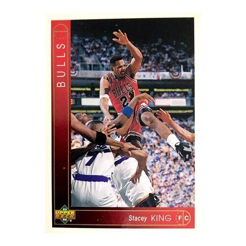 329 Stacey King - Chicago Bulls - Carte Upper Deck Nba 1993