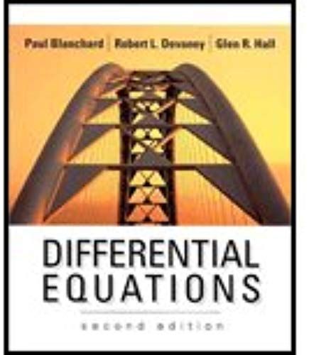 Differential Equations - Textbook Only