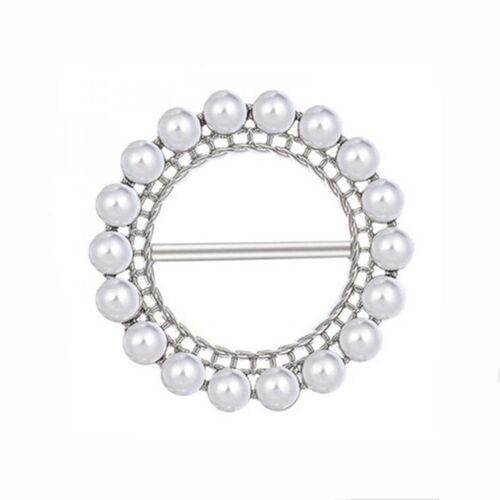 Broches À Ailes Rondes En Perles, Boutons Pour Vêtements, Pour Écharpe, Strass, Accessoires, Bijoux