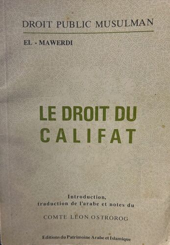 Le Droit Du Califat